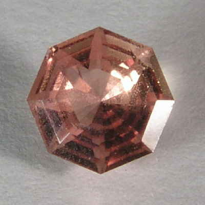 copper tanzania sapphire octagon